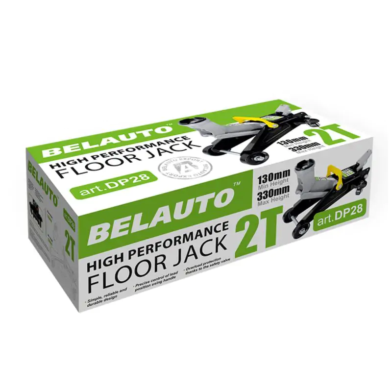 Домкрат гідравлічний підкатний БелАвто 2т 130-330мм - фото 2