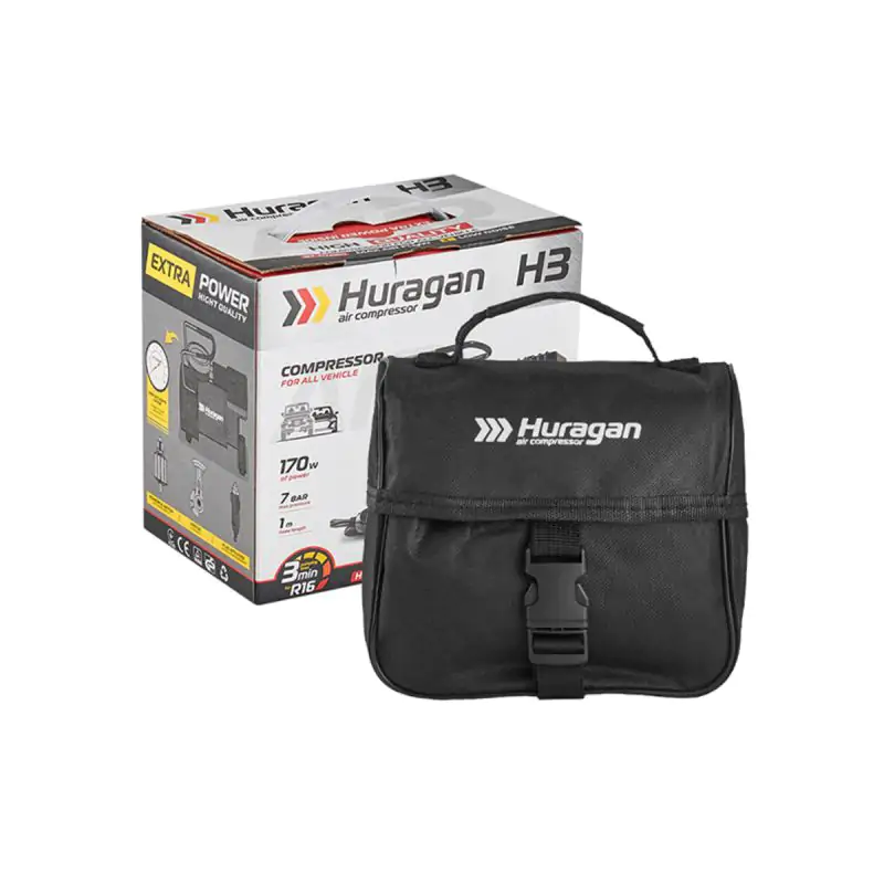 Автомобильный компрессор Huragan 12В 7Атм 37л/мин - фото 10