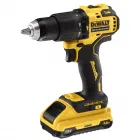 Дрель-шуруповерт аккумуляторная бесщёточная ударная DeWALT DCD709D2T — миниатюра 2