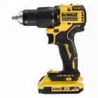 Дрель-шуруповерт аккумуляторная бесщёточная ударная DeWALT DCD709D2T — миниатюра 3