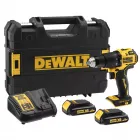 Дрель-шуруповерт аккумуляторная бесщёточная ударная DeWALT DCD709S2T — миниатюра 1