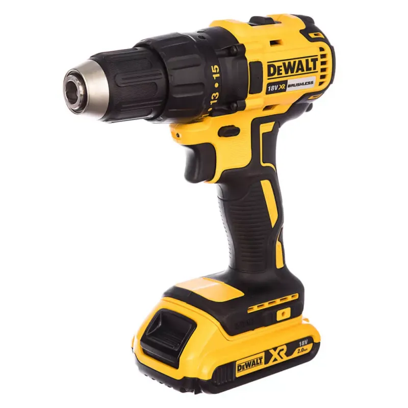 Аккумуляторный шуруповерт DeWALT DCD709S2T (18В, 65 Нм, ударный, 2х1.5 Ач) - фото 2