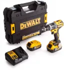 Дрель-шуруповерт аккумуляторная бесщеточная ударная DeWALT DCD796P2 — миниатюра 1