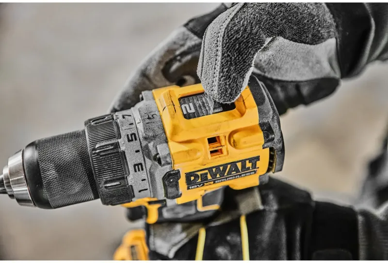 Акумуляторний шуруповерт DeWALT DCD800H2T (18В, 90 Нм, безударний, 2х5.0 Аг POWERSTACK) - фото 7