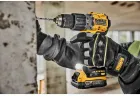 Дрель-шуруповёрт аккумуляторная бесщёточная ударная DeWALT DCD805E2T — миниатюра 3