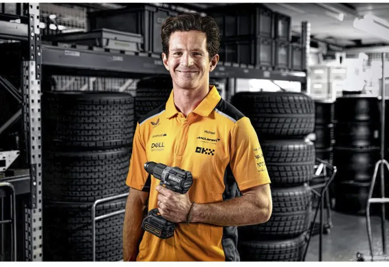 Дрель-шурупокрут McLaren F1 TEAM LIMITED EDITION DeWALT DCD85ME2GT - фото 7 Дрель-шурупокрут McLaren F1 TEAM LIMITED EDITION DeWALT DCD85ME2GT - фото 7