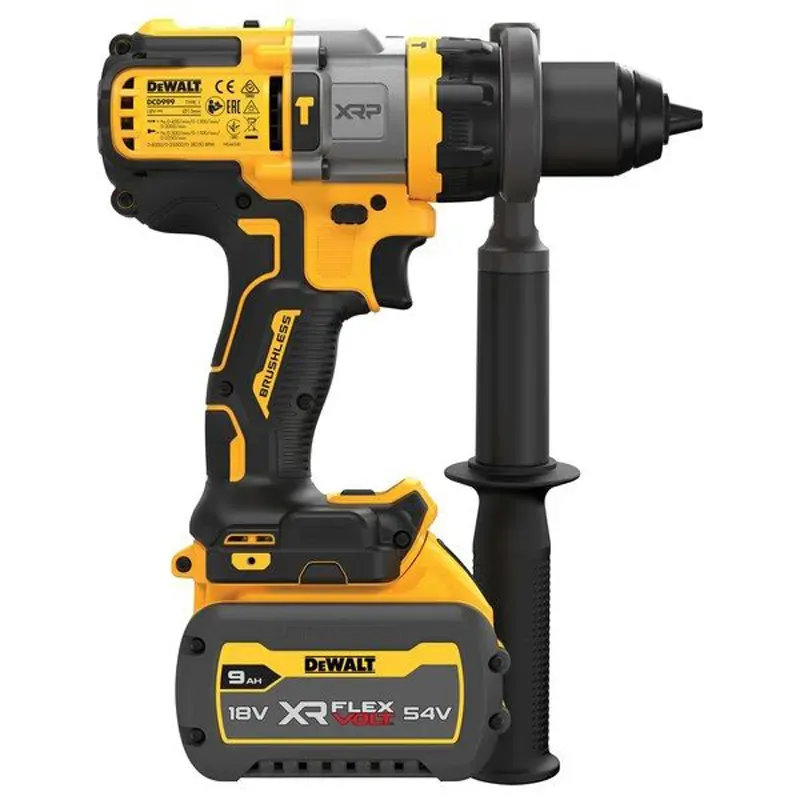 Дрель-шуруповерт аккумуляторная бесщёточная ударная DeWALT DCD999X1 - фото 3