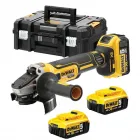 Шлифмашина угловая - болгарка аккумуляторная бесщёточная DeWALT DCG405P3 — миниатюра 1