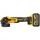 Шлифмашина угловая - болгарка аккумуляторная бесщёточная DeWALT DCG409VST1 — миниатюра 4