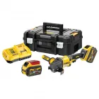 Шлифмашина угловая - болгарка аккумуляторная бесщёточная DeWALT DCG418T2 — миниатюра 1