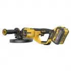 Шлифмашина угловая - болгарка аккумуляторная бесщёточная DeWALT DCG460X2 — миниатюра 1