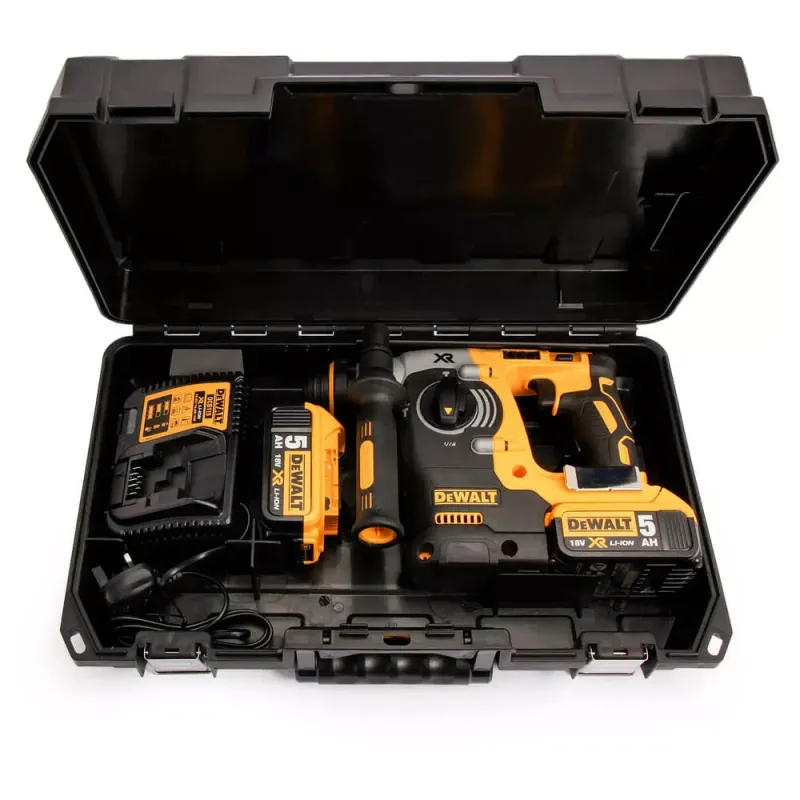 Перфоратор аккумуляторный бесщеточный SDS-Plus DeWALT DCH273P2 - фото 5