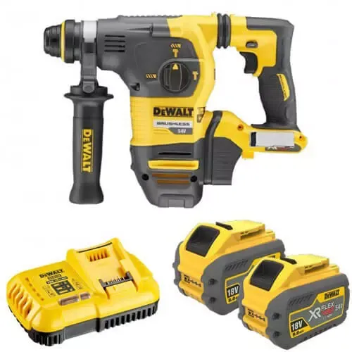Перфоратор аккумуляторный бесщёточный SDS-Plus DeWALT DCH333X2 - фото 3