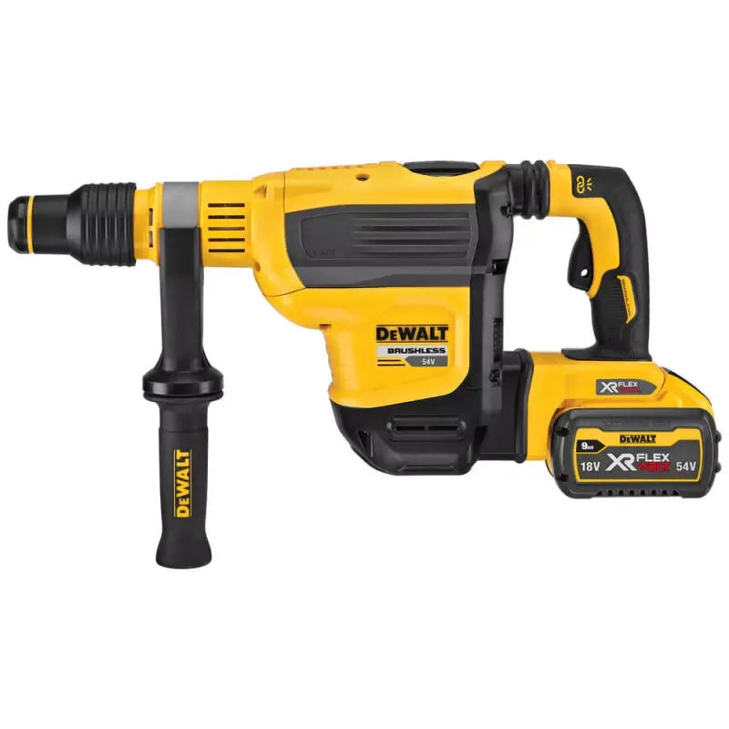Перфоратор аккумуляторный бесщеточный SDS-MAX DeWALT DCH614X2 - фото 2