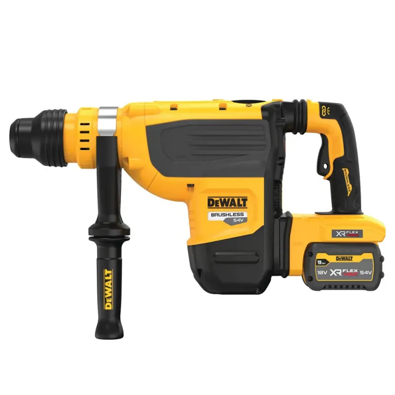 Перфоратор аккумуляторный бесщёточный SDS MAX DeWALT DCH735X2 - фото 4