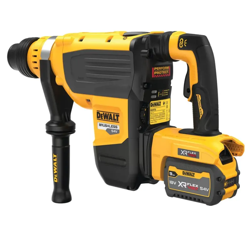 Перфоратор аккумуляторный бесщёточный SDS MAX DeWALT DCH735X2 - фото 5
