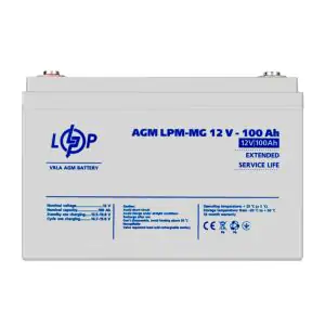 Товар Аккумулятор мультигелевый LPM-MG 12V - 100 Ah