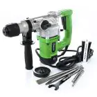 Перфоратор бочковой APRO 5,5Дж, 1500В, SDS+, 1500H, кейс — миниатюра 4