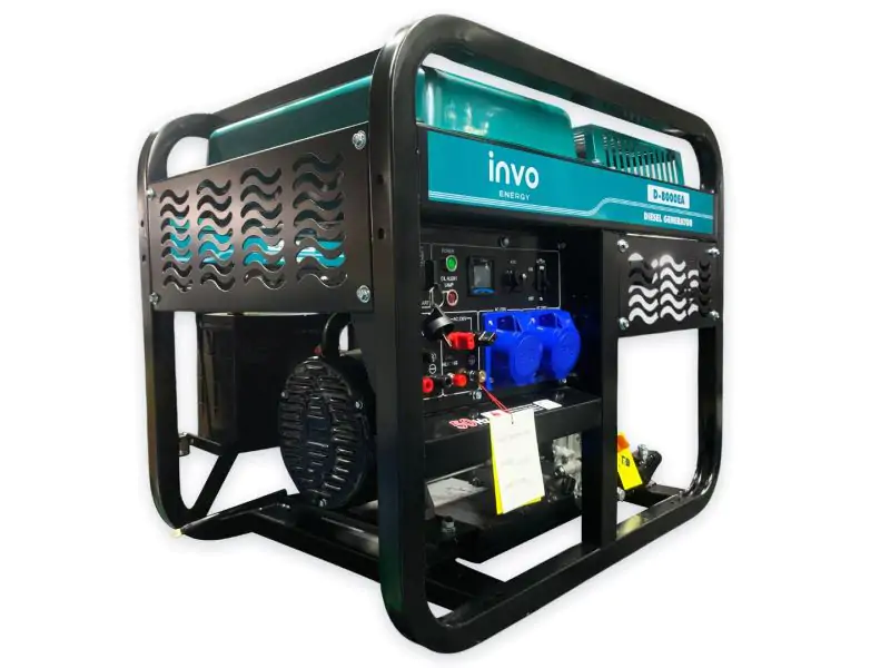 Дизельный генератор INVO D-8000EA, 7.5/8кВт, 220В - фото 2
