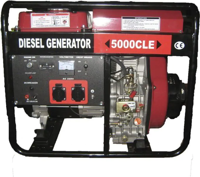Дизельный генератор Weima WM 5000 CLE - фото 1 Дизельный генератор Weima WM 5000 CLE - фото 1