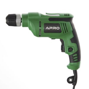 Дриль електричний APRO 550 (безударний, швидкозатискний патрон)