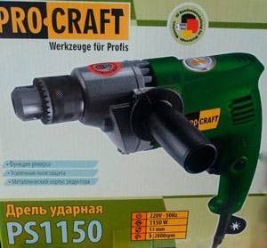 Дриль ProCraft PS-1150