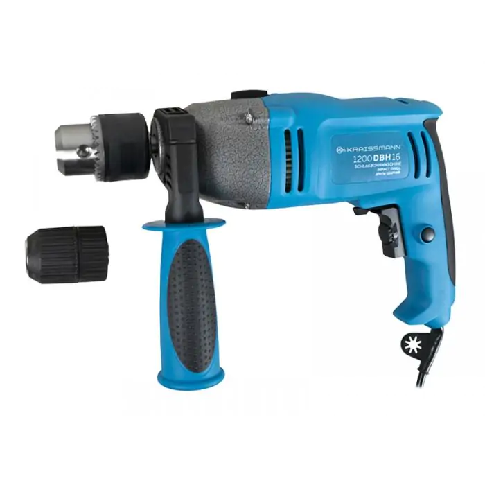 Дрель ударная KRAISSMANN 1200 DBH 16 - фото 4 Дрель ударная KRAISSMANN 1200 DBH 16 - фото 4