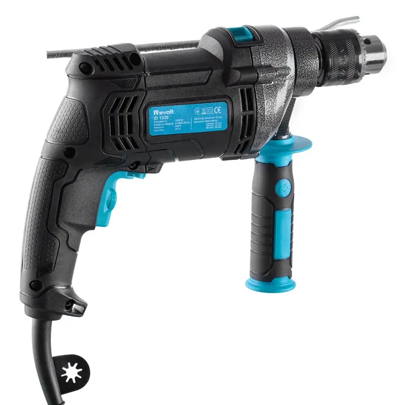Дрель ударная электрическая Revolt ID 1320 - фото 5