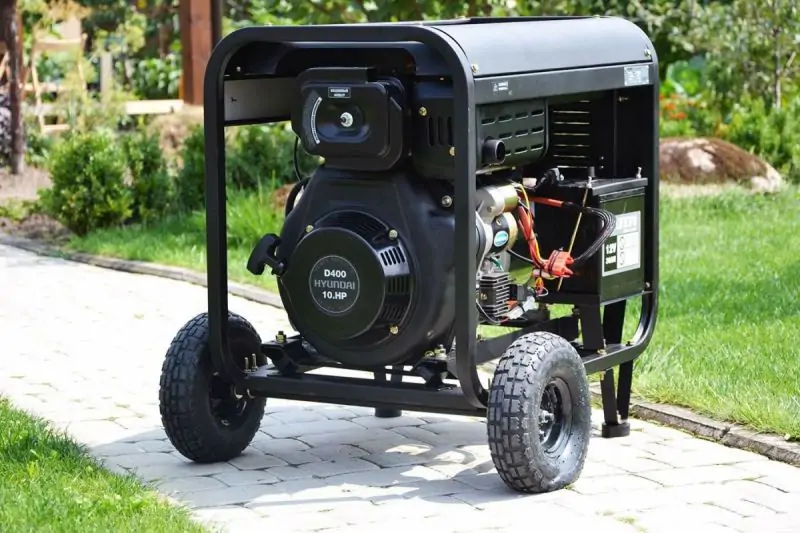 Дизельный генератор Hyundai DHY 8000LE-3 - фото 5