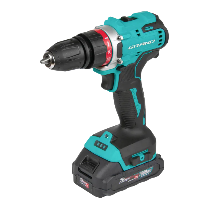 Аккумуляторный шуруповерт Grand ДА-21BL DFR/PRO - фото 2
