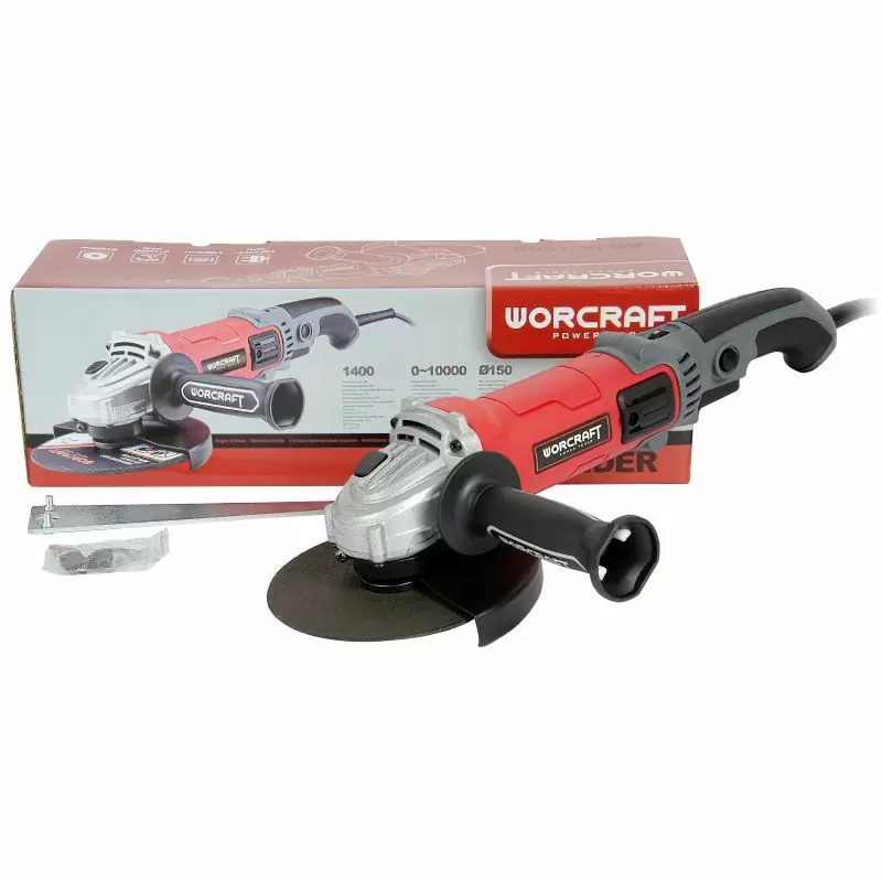 Шліфмашина кутова Worcraft AG14-150S - фото 7
