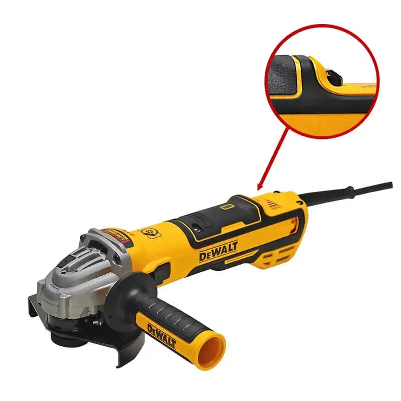 Мережева болгарка DeWALT DWE4357 БЕЗЩІТКОВА (1700 Вт, 125 мм, регулювання обертів) - фото 2