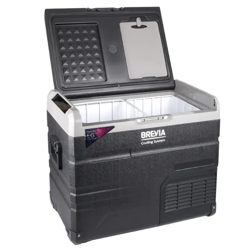 Холодильник автомобильный Brevia 50л (компрессор LG) 22615 - фото 2