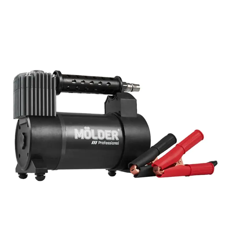 Автомобильный компрессор Molder Max Air 170Вт 10Атм 40л/мин с зажимами АКБ - фото 2
