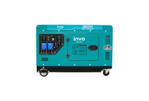 Дизельний генератор INVO DS-10000EA в кожусі, 9/10 кВт, 230В