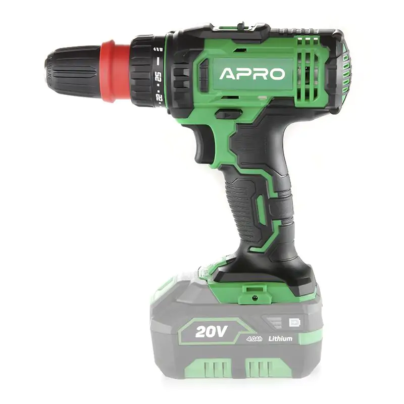 Дрель-шуруповерт APRO 20DCK (без АКБ, без ЗУ, кейс) - фото 1 Дрель-шуруповерт APRO 20DCK (без АКБ, без ЗУ, кейс) - фото 1