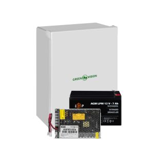 Блок безперебійного живлення в боксі з АКБ GV-007-UPS-A-1203-8A-7Ah