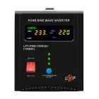 ДБЖ LogicPower LPY-PSW-1500VA+ (1050Вт) 10A/15A з правильною синусоїдою 24V — мініатюра 1