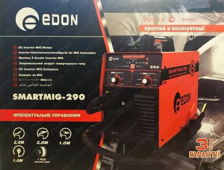 Сварочный полуавтомат Edon SMARTMIG 290 - фото 4