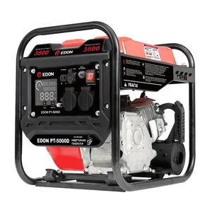 Инверторный бензиновый генератор EDON PT-5000D 3,5/3,8 кВт