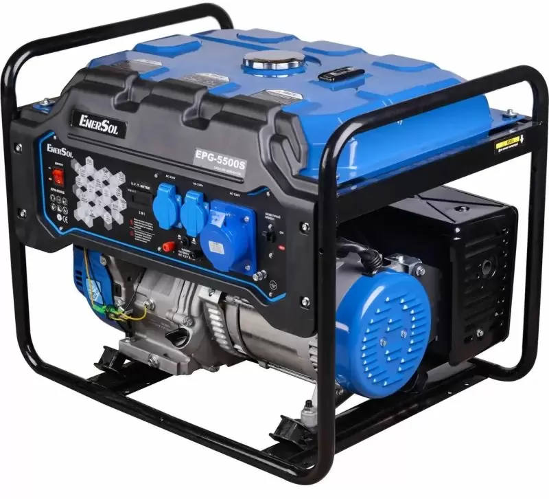 Бензиновый генератор Enersol EPG-5500S - фото 3 Бензиновый генератор Enersol EPG-5500S - фото 3