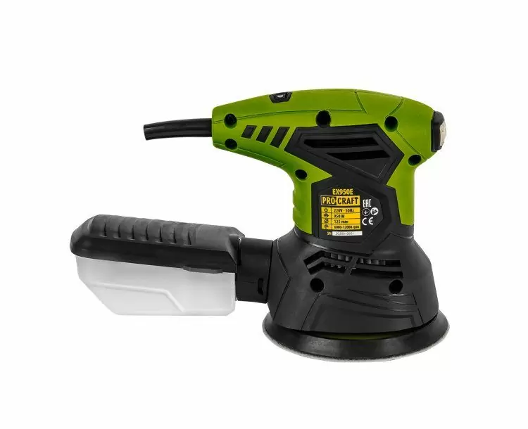 Шлифмашина эксцентриковая Procraft EX950E - фото 2 Шлифмашина эксцентриковая Procraft EX950E - фото 2