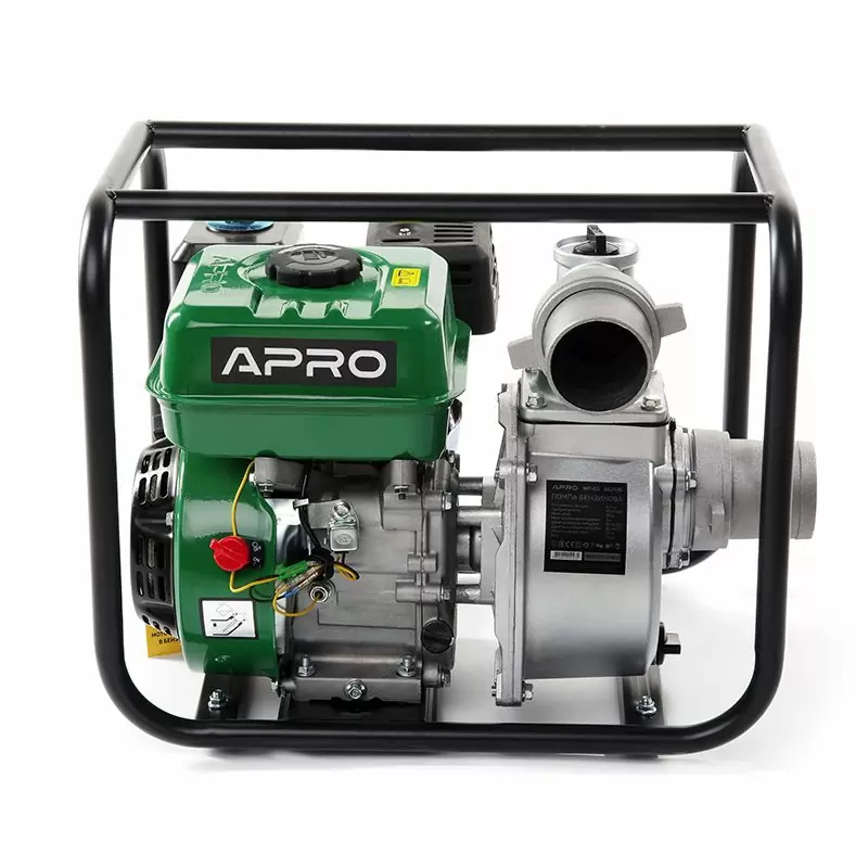 Мотопомпа APRO WP-60 6.5л.с. 60 м³/ч 30м - фото 4