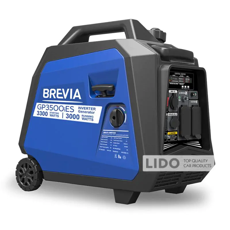 Генератор Brevia инверторный бензиновый 3,3кВт с электростартером - фото 6