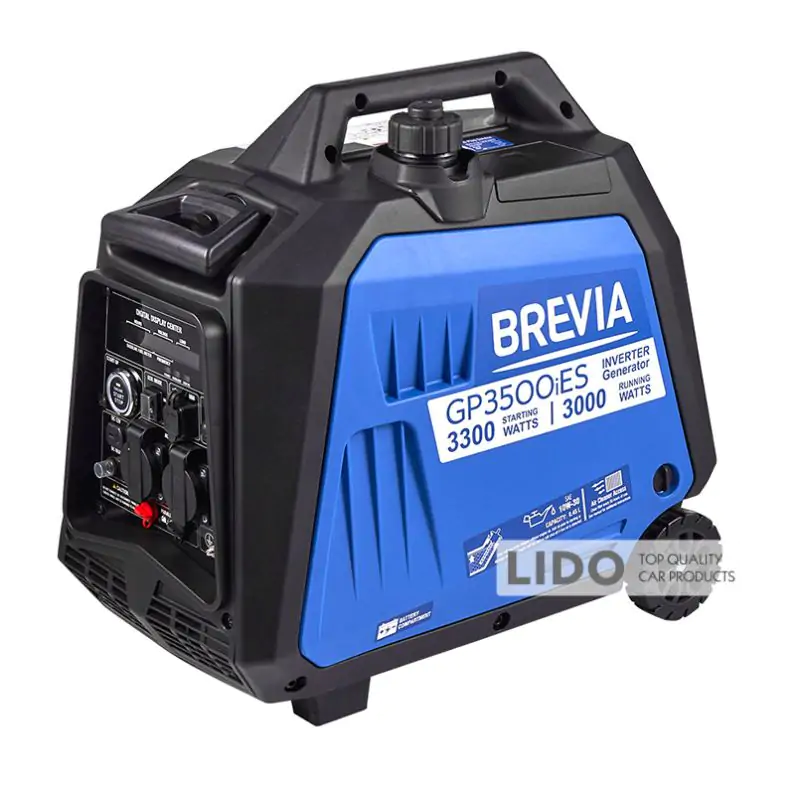 Генератор Brevia инверторный бензиновый 3,3кВт с электростартером - фото 7