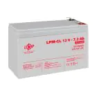 Аккумулятор гелевой LPM-GL 12V - 7.2 Ah — миниатюра 4