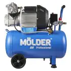 Компрессор воздушный Molder с ресивером 50л, 356л/мин, 2200Вт. — миниатюра 1