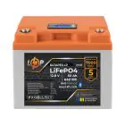 Акумулятор LP LiFePO4 12,8V - 50 Ah (640Wh) (BMS 40A/40А) пластик LCD Smart BT — мініатюра 2