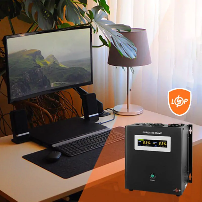 ИБП с правильной синусоидой 24V LPY-W-PSW-2000VA+ (1400Вт)10A/20A - фото 8