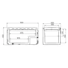 Холодильник автомобильный Brevia 75л 22820 — миниатюра 11